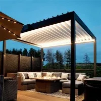 16x16 एल्यूमिनियम गज़ेबो